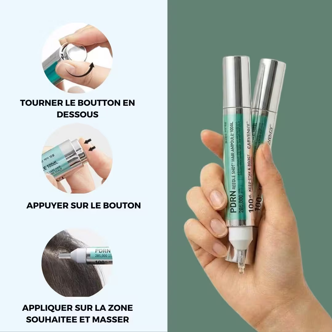 PDRN REEDLE SHOT– AMPOULE CAPILAIRE INTENSE AU COLLAGENE