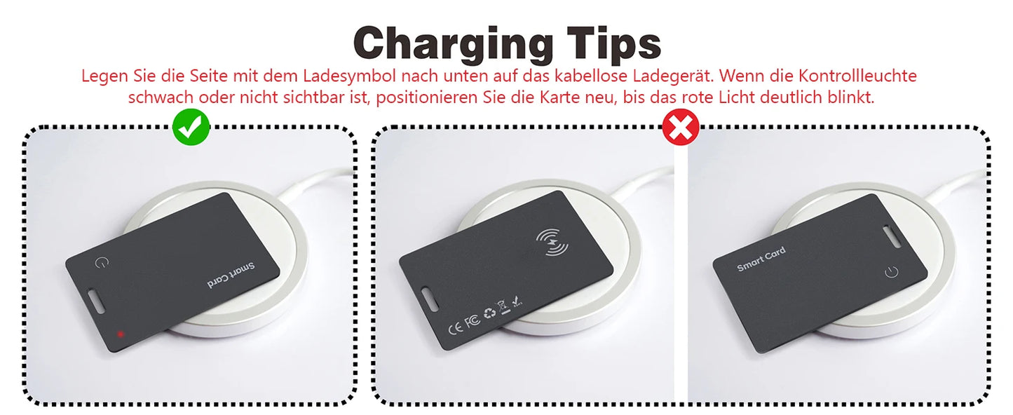 Carte de suivi de portefeuille lim pour Android-étiquette intelligente Bluetooth Ultra mince sans fil Rechargeable pour portefeuille et bagages Anti-gauche
