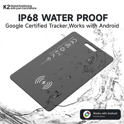 Carte de suivi de portefeuille lim pour Android-étiquette intelligente Bluetooth Ultra mince sans fil Rechargeable pour portefeuille et bagages Anti-gauche