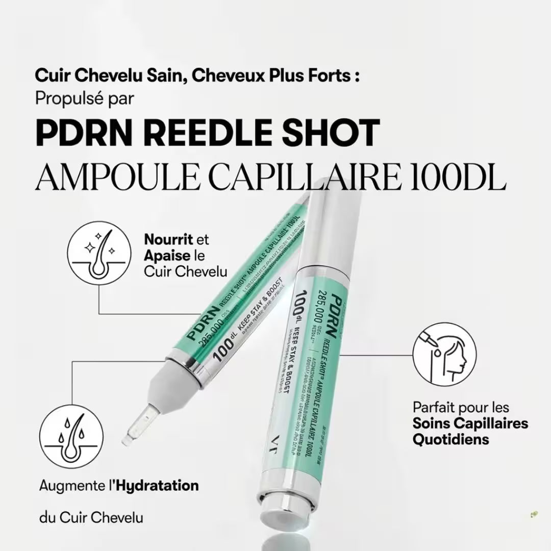 PDRN REEDLE SHOT– AMPOULE CAPILAIRE INTENSE AU COLLAGENE